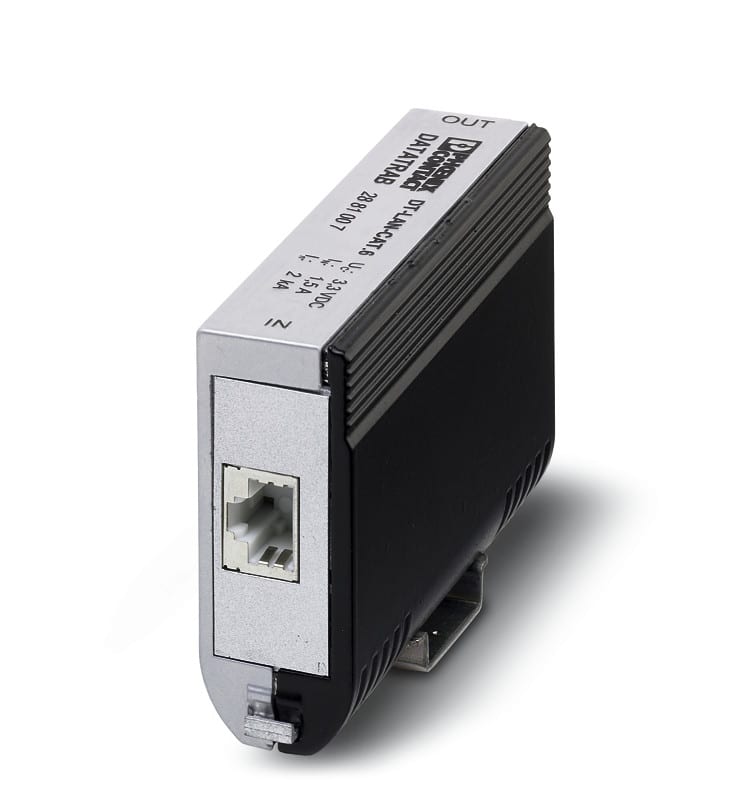 PHOENIX CONTACT - Ylijännitesuoja PJ-verkko - 2881007 DT-LAN-CAT.6