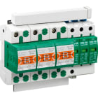 OBO BETTERMANN - Ylijännitesuoja kiinteistö - PS 3-VA/TNC+FS, T1+T2, 3L+PEN