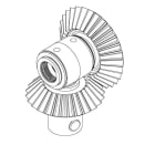 ABB EROTTIMET - Kojeistotarvike - Kartiohammaspyörä HE