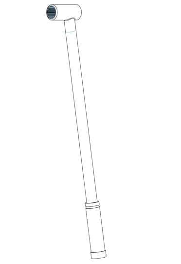 ABB EROTTIMET - Kojeistotarvike - Käyttökahva HE