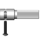 ABB EROTTIMET - Kojeistotarvike - 90° välitystangon liitin