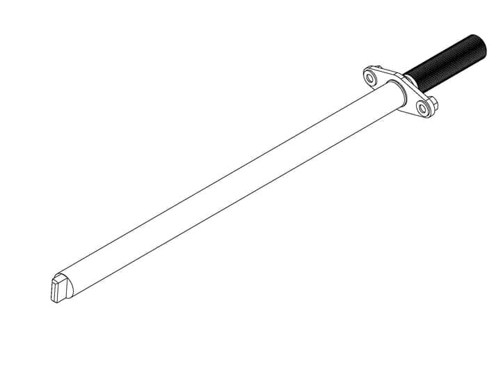 ABB EROTTIMET - Kojeistotarvike - Akselin jatke 380 mm