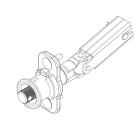 ABB EROTTIMET - Kojeistotarvike - Etulaakeri HE, 220 V DC