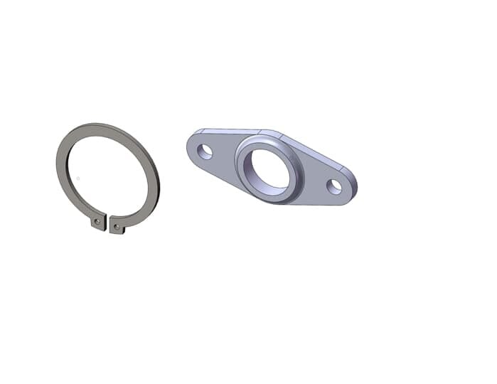 ABB EROTTIMET - Kojeistotarvike - Asennussarja akselin jatke