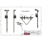 GEVEA - Pylväserotin - Esikoottu 20A muunt.erotin, 1