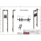 GEVEA - Pylväserotin - Esikoottu 20A muunt.erotin, 2