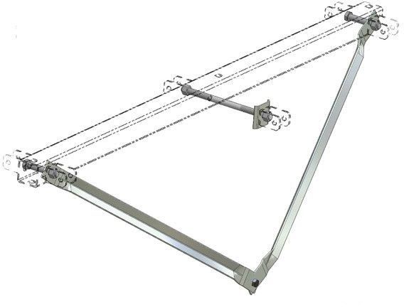 GEVEA - Kiinnitystarvikesarja 1-pylv. - GEVEA GFLRME