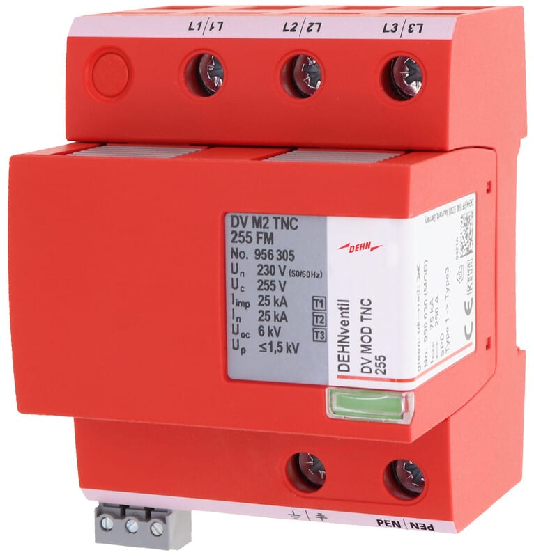 DEHN - Ylijännitesuoja PJ-verkko DEHNventil - DV M2 TNC 255 FM