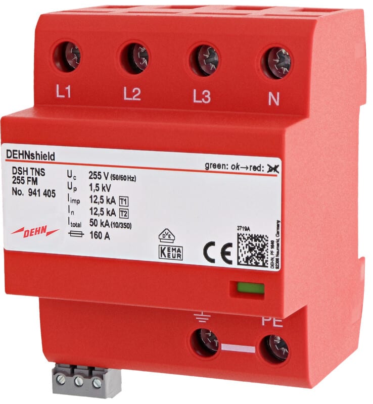 DEHN - Ylijännitesuoja PJ-verkko - DSH TNS 255 FM