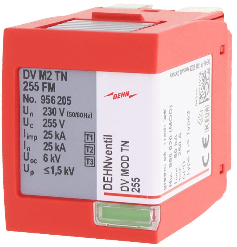 DEHN - Ylijännitesuojatarvike - DV MOD TN 255