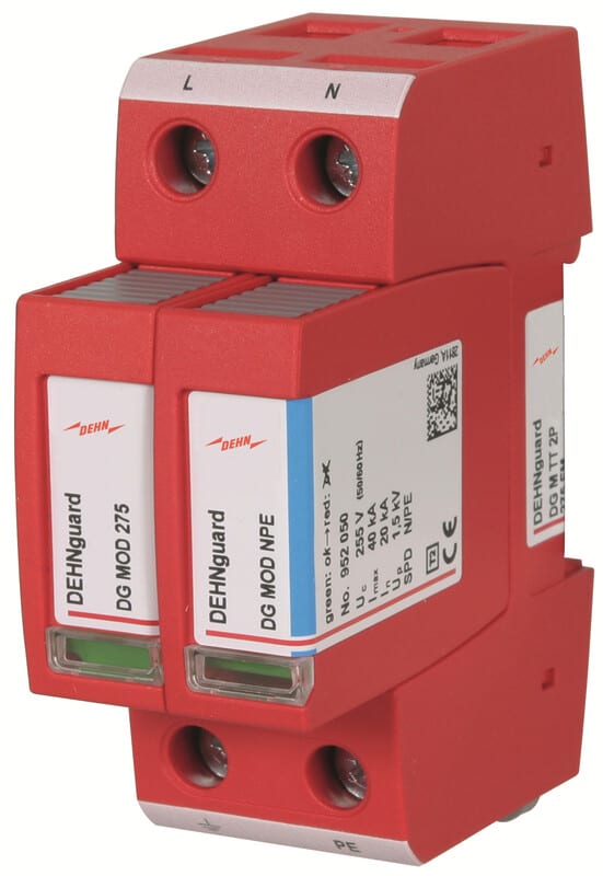 DEHN - Ylijännitesuoja PJ-verkko - DG M TT 2P 275 FM