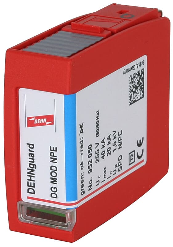 DEHN - Ylijännitesuoja PJ-verkko - N-PE-suojamoduuli