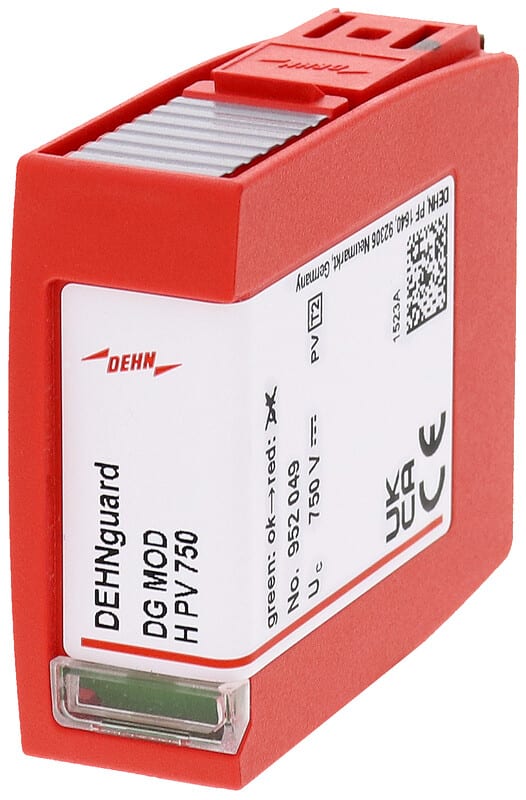 DEHN - Ylijännitesuojatarvike - DG MOD H PV 750