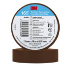 3M - Sähköteippi vinyyli - Temflex 165 Ruskea 15mmx10m