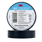 3M - Sähköteippi vinyyli - Temflex 165 Musta 19mmx20m