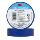 3M - Sähköteippi vinyyli - Temflex 165 Sininen 19mmx20m