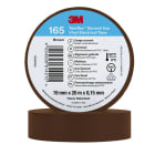 3M - Sähköteippi vinyyli - Temflex 165 Ruskea 19mmx20m