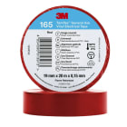3M - Sähköteippi vinyyli - Temflex 165 Punainen 19mmx20m