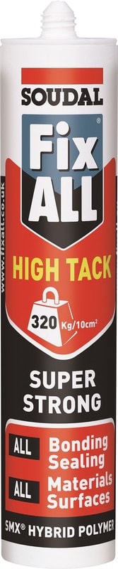 SOUDAL - Tiivistemassa - SOUDAL FIX ALL HIGH TACK musta