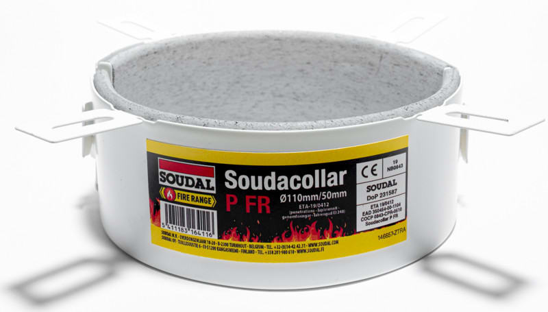 SOUDAL - Paloläpivienti - Soudacollar P FR 110mm