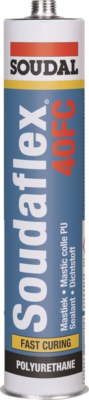 SOUDAL - Tiivistemassa - SOUDAFLEX 40 FC valkoinen