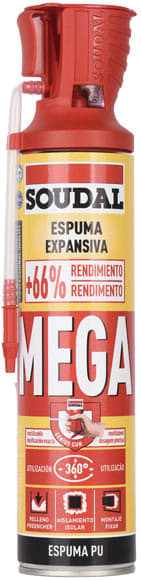 SOUDAL - Tiivistemassa - Soudal MEGA PU-vaahto
