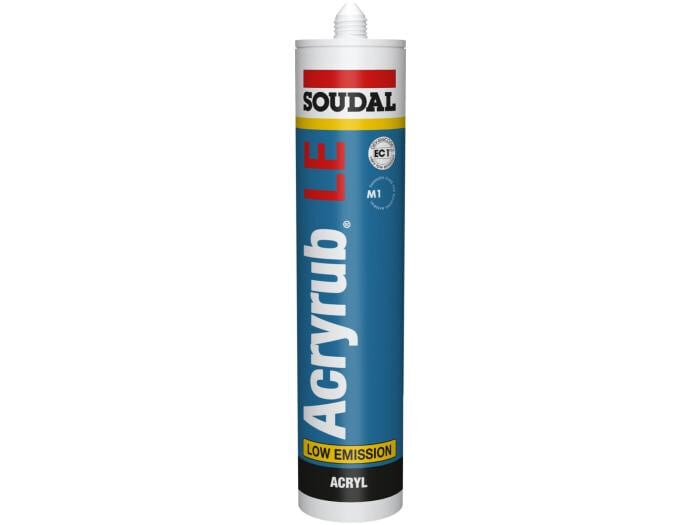 SOUDAL - Tiivistemassa - Acryrub LE 310ml valkoinen
