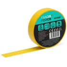 TRADEFORCE - Sähköteippi vinyyli - 15mmx10m, Keltainen