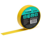 TRADEFORCE - Sähköteippi vinyyli - 15mmx10m, Keltainen