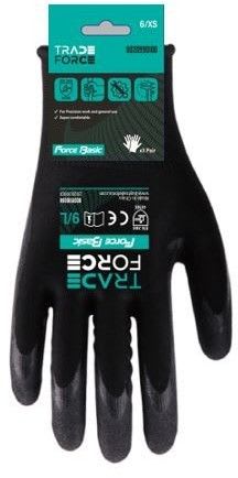 TRADEFORCE - Työkäsineet - Force Basic 3 paria,koko 10/XL
