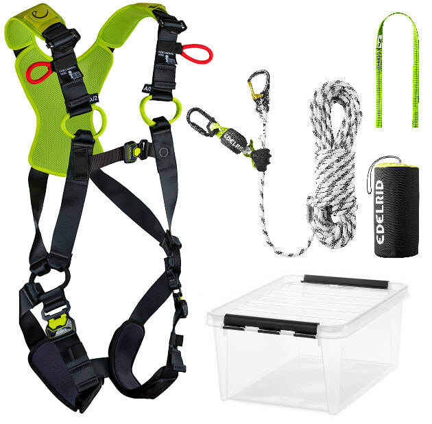 EDELRID - Putoamissuojainpakkaus - Kattotyö Flex Lite 140 20m 2-k