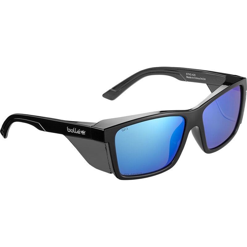 BOLLE - Suojalasit - STKS 420 musta Pol. Cobalt Fla