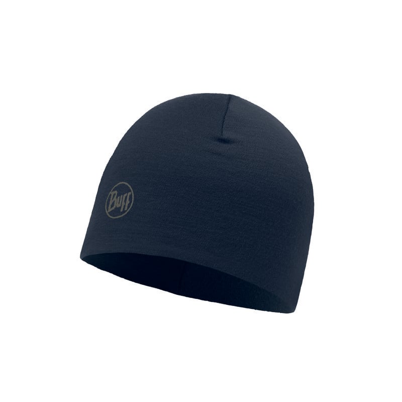 BUFF - BUFF pipo 100%merino 2x300g/m2 - Merino Wool Thermal Hat navy