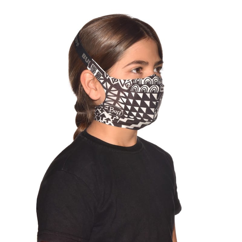 BUFF - Hengityksensuojain - Suodatinmaski-JR Bawe Black