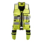 SNICKERS - Hi-Viz kelt. riipputaskuliivi - 4230 Varoitusvaateliivi S