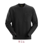 SNICKERS - Työpaita SnickersWorkwear - 2861 PW Collegepaita, musta M