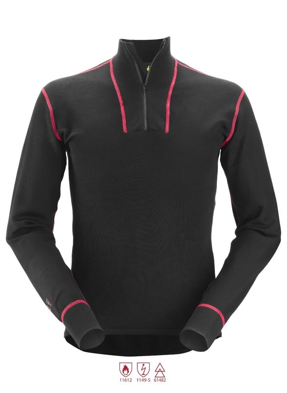 SNICKERS - Työpaita SnickersWorkwear - 9462 PW Pitkäh.villa-aluspaita L