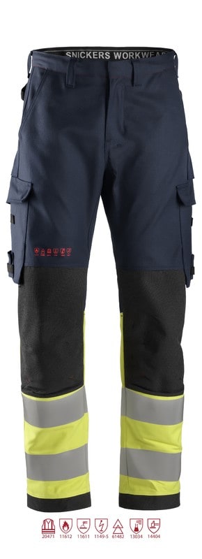 SNICKERS - Varoitusvaate SnickersWorkwear - 6363 PW Huomiotyöhousut, 60