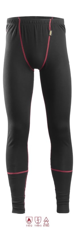 SNICKERS - Työhousut SnickersWorkwear - 9468 PW Pitk. villa-alushous. XS