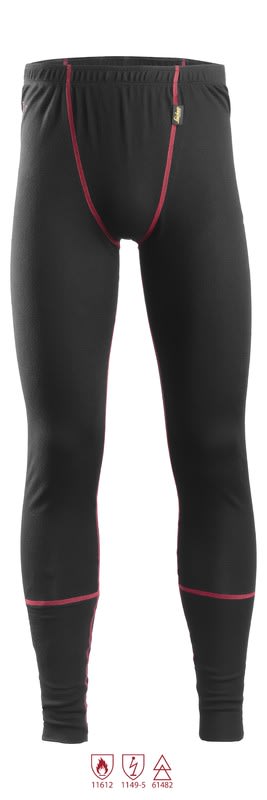 SNICKERS - Työhousut SnickersWorkwear - 9468 PW Pitk. villa-alushousut L