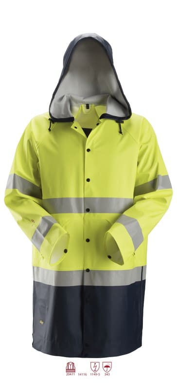 SNICKERS - Varoitusvaate SnickersWorkwear - 8261 PW Huomiosadetakki, , XS