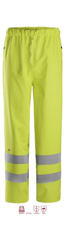 SNICKERS - Varoitusvaate SnickersWorkwear - 8267 PW Huomiosadehousut, XS
