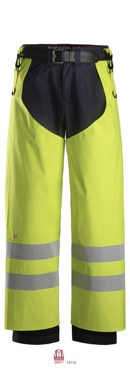 SNICKERS - Varoitusvaate SnickersWorkwear - 8269 PW Huomiosadelahkeet, L