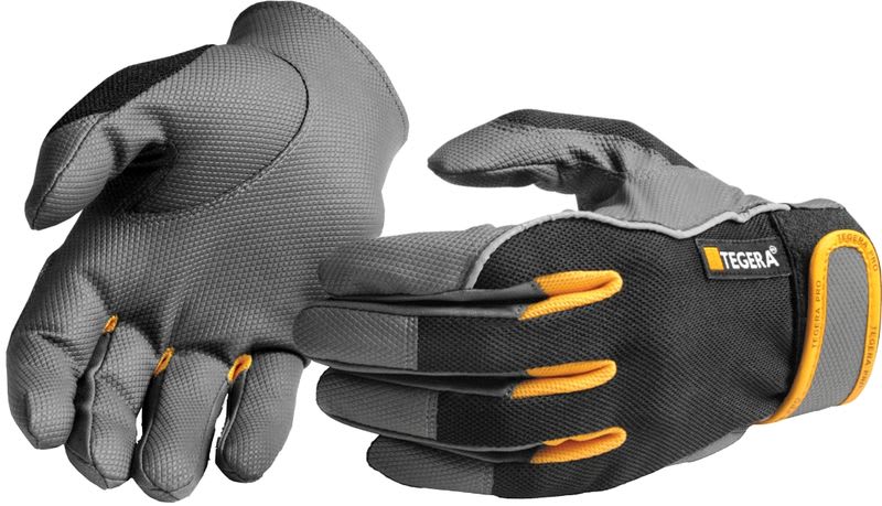 TEGERA - Työkäsine microthan/polyesteri - Tegera 9120, 9/L