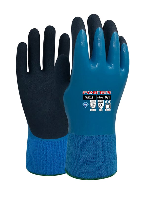 FORTES - Työkäsineet - Fortes talvi C WD13 k.9 pak=6pr