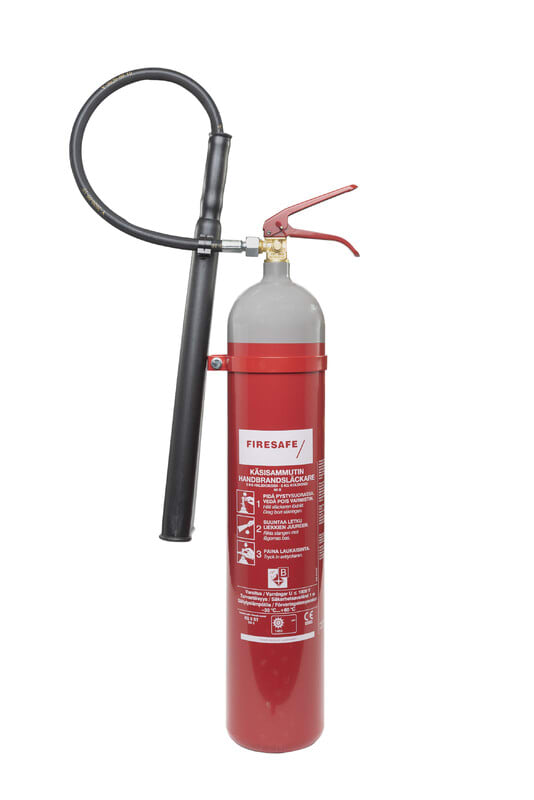 FIRESAFE - CO2 sammutin Kidde - 5 kg CO2 89B ST
