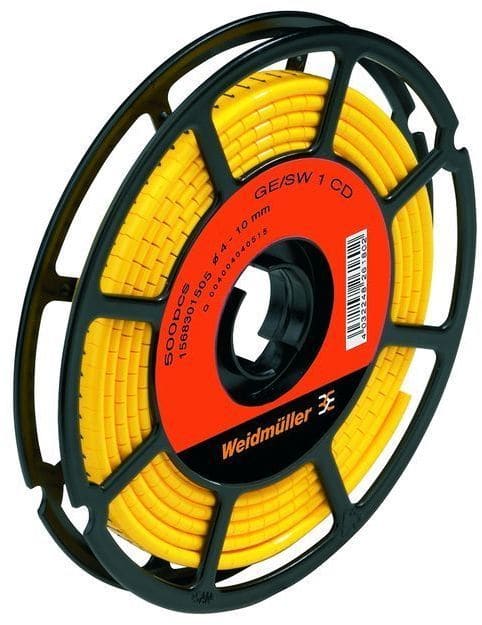 WEIDMÜLLER - Johdinmerkkirulla 500 kpl - CLI M 2/4 U 500 KPL/RULLA