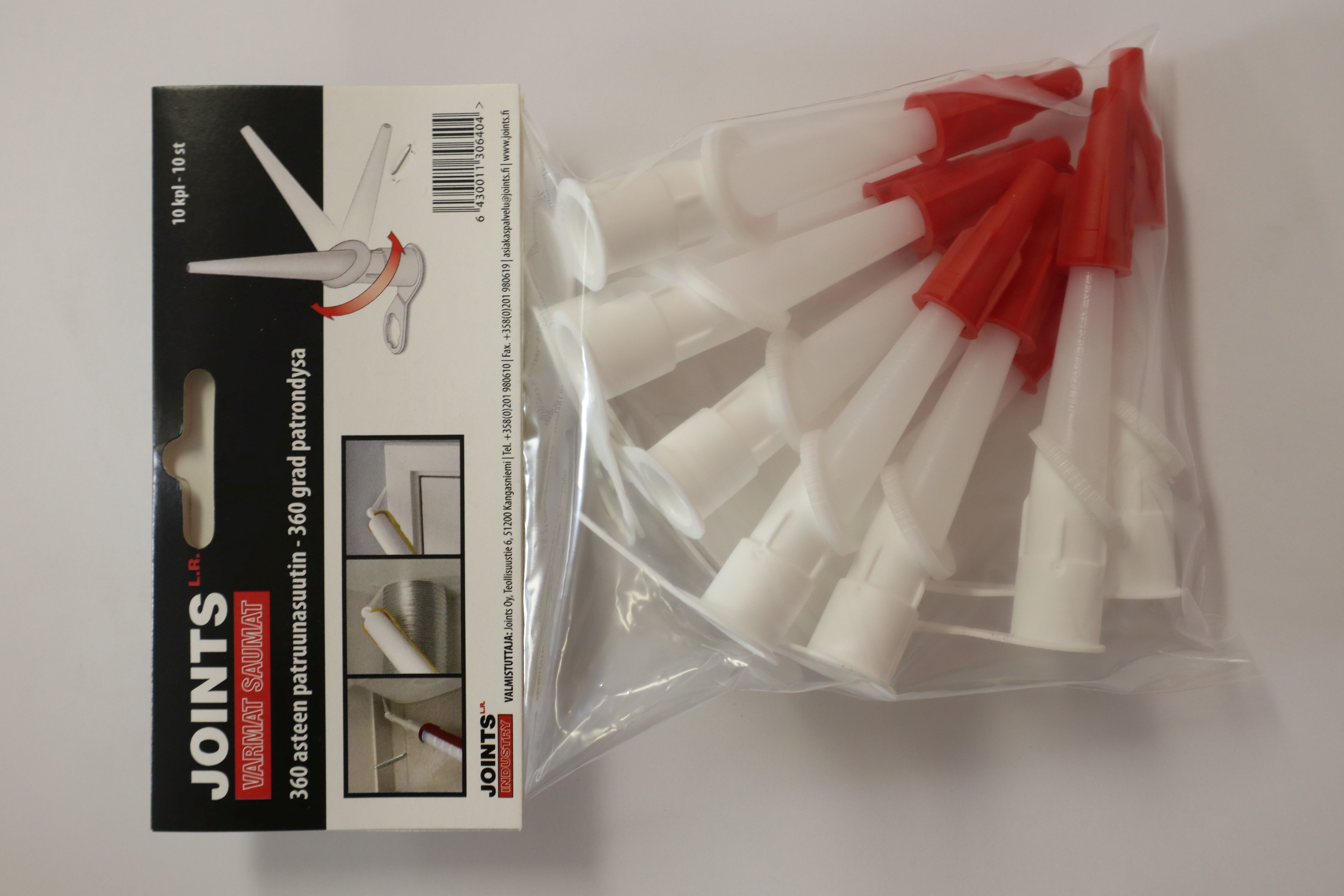 JOINTS - Vaihtosuutin massapatruunoille - Joints 360 patruunasuutin