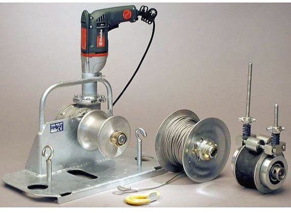 WELLMECS - Vinssi,porakonekäyttöinen - Tepa 500 yleisvinssi