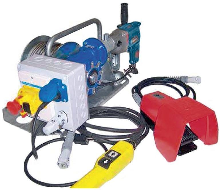 WELLMECS - Vinssi, porakonekäyttöinen - Tepa 505 vinssi